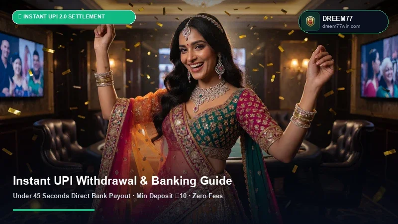 Dreem77 Instant UPI Withdrawal & ₹20 INR Deposit Tutorial